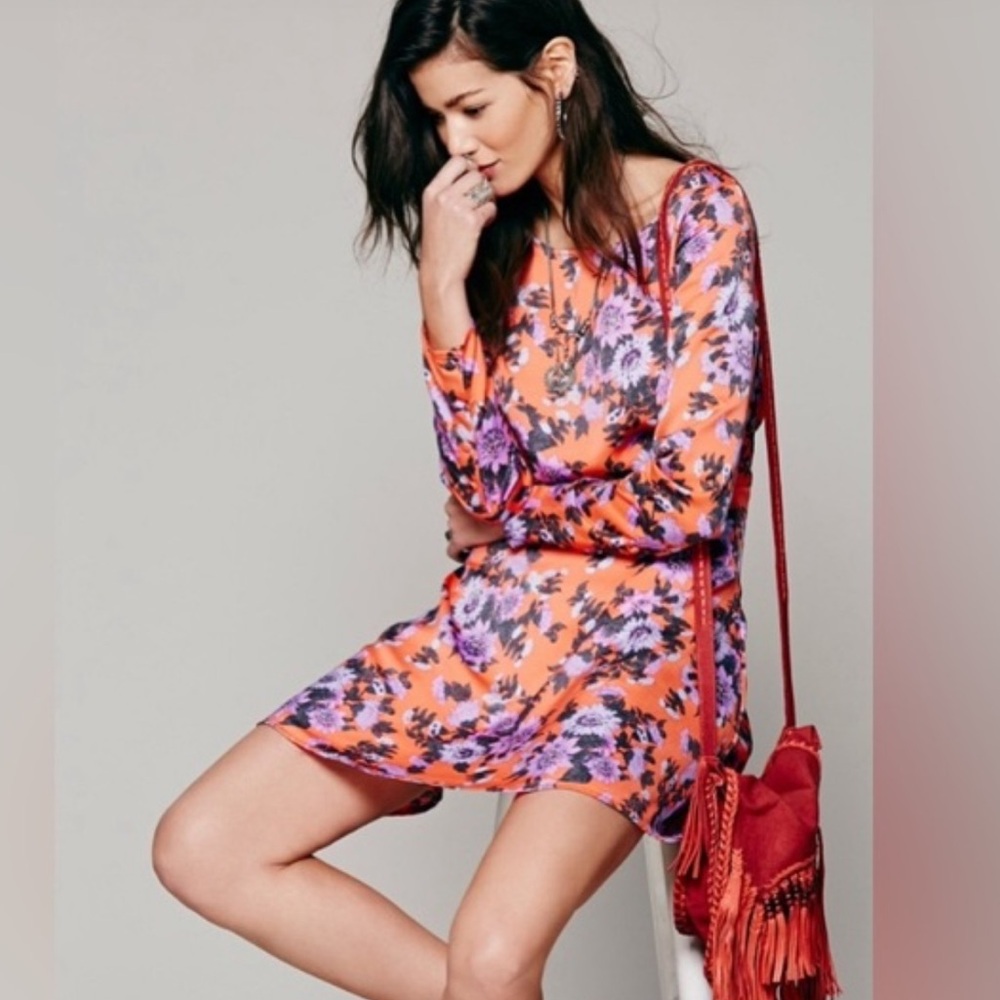 Free people Parker floral dress size 10